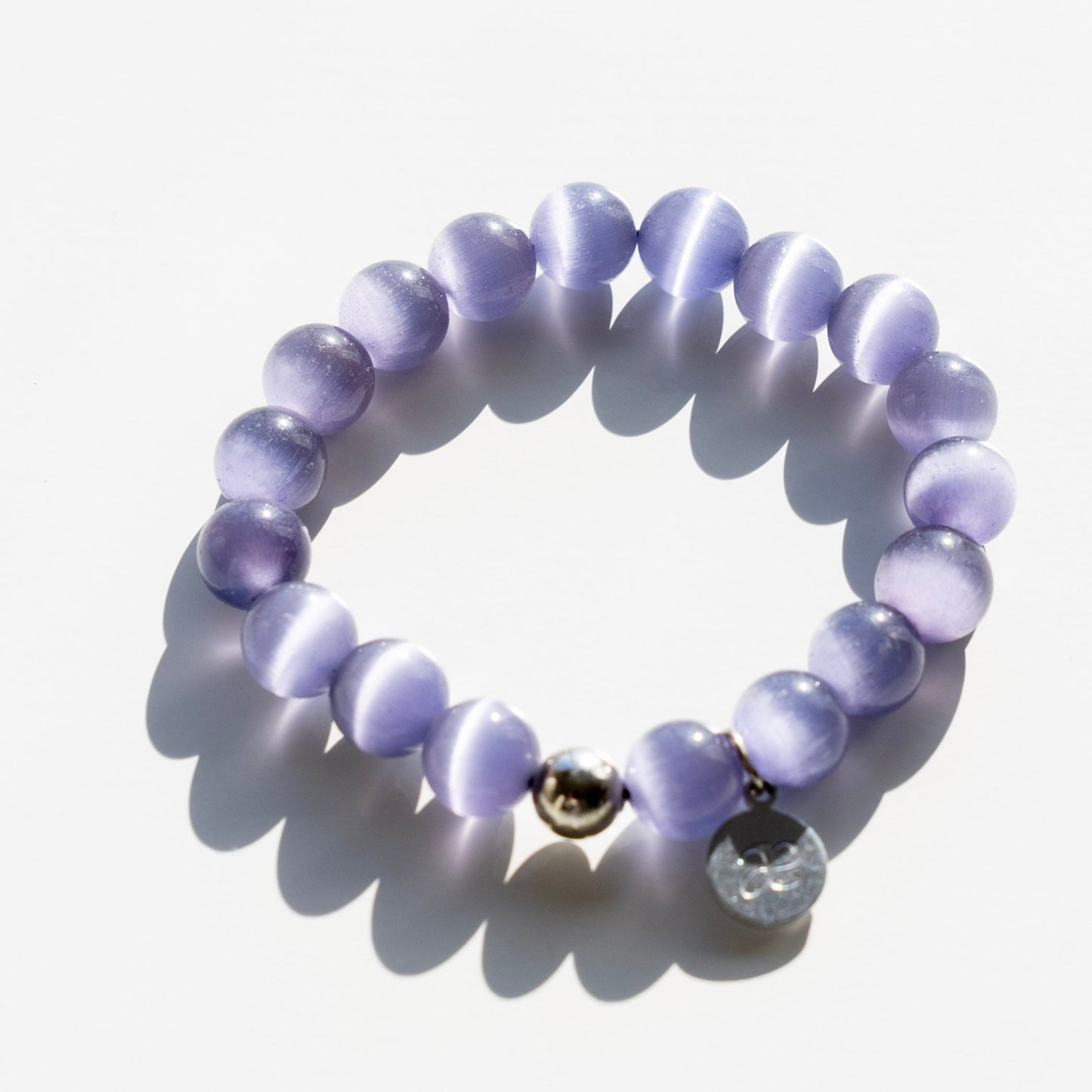 Purple Selenite Bracelet