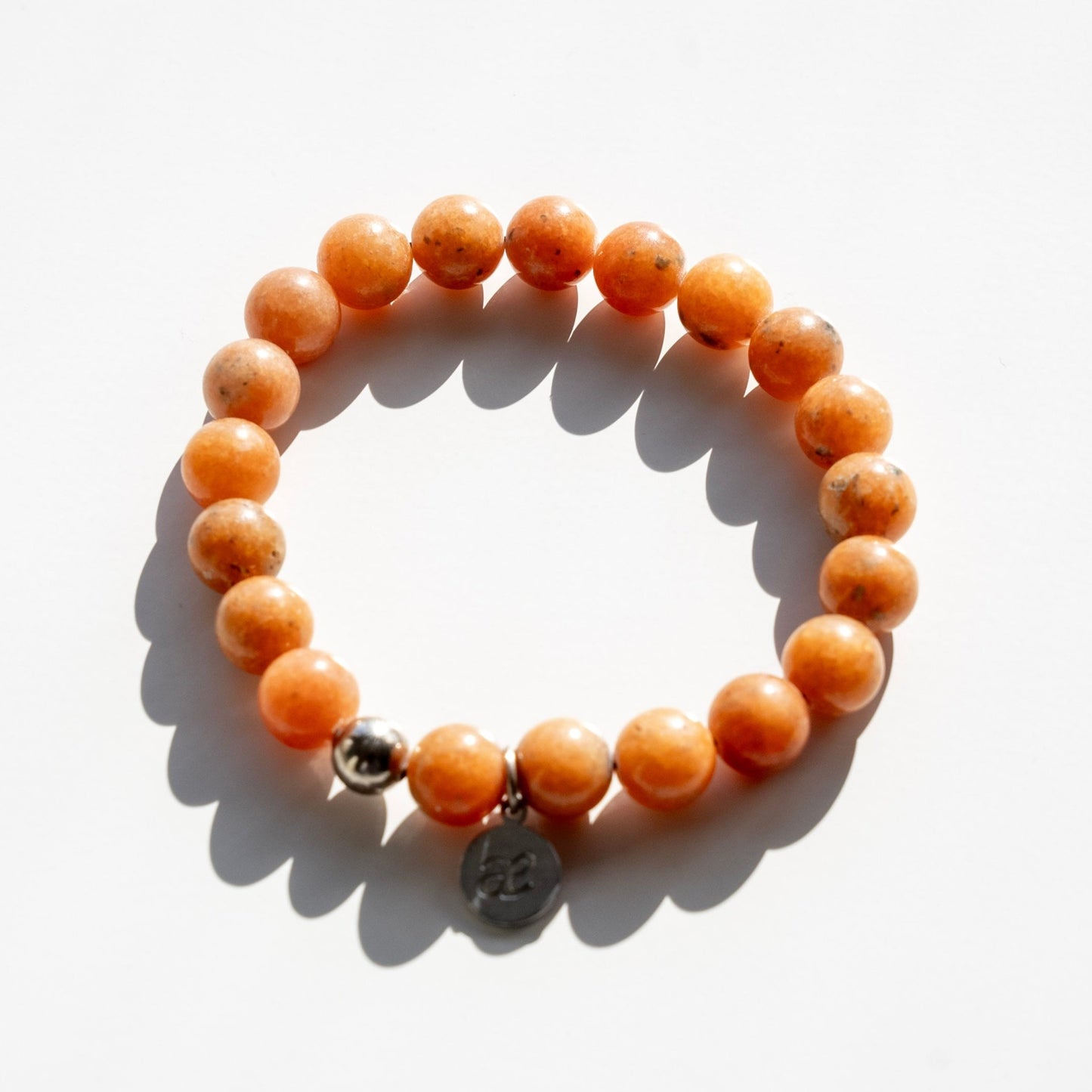 Mini Orange Calcite Bracelet